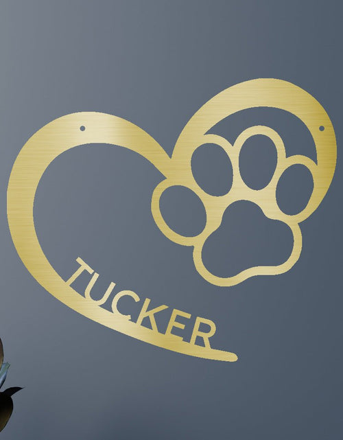 Load image into Gallery viewer, Puppy Lovers Sign - Custom Metal Sign, Gift for Dog Lovers