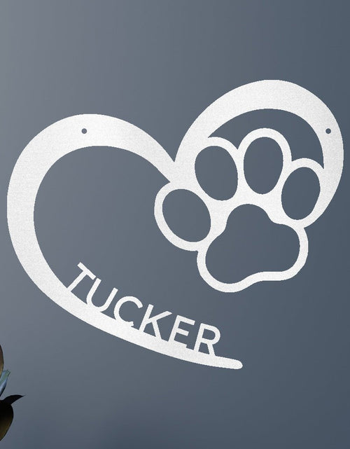 Load image into Gallery viewer, Puppy Lovers Sign - Custom Metal Sign, Gift for Dog Lovers