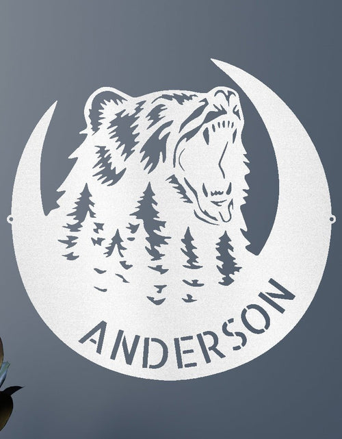 Load image into Gallery viewer, Roaring Bear Personalized Gifts - Custom Metal Sign