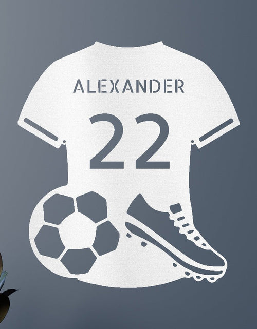 Load image into Gallery viewer, Soccer Jersey Personalized Gifts - Custom Metal Sign