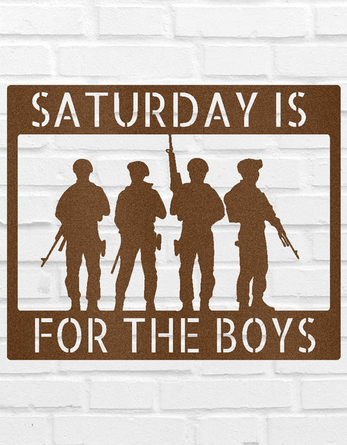 Load image into Gallery viewer, Soldier Personalized Gifts - Custom Metal Sign