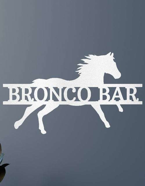 Load image into Gallery viewer, Sprinting Horse Personalized Gifts - Custom Metal Sign