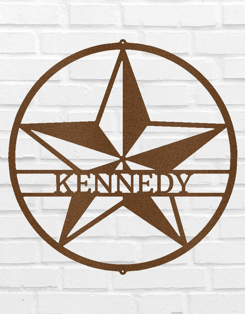 Load image into Gallery viewer, Star Personalized Gifts - Custom Metal Sign