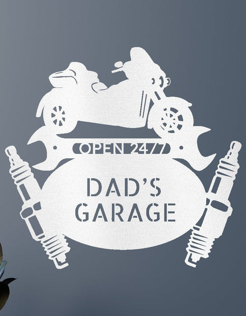 Load image into Gallery viewer, Trike Mechanic Garage Personalized Gifts - Custom Metal Sign