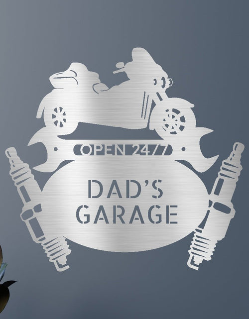 Load image into Gallery viewer, Trike Mechanic Garage Personalized Gifts - Custom Metal Sign