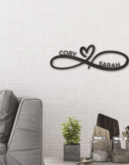 Load image into Gallery viewer, Wedding Gift Couples Personalized Gifts - Custom Metal Sign