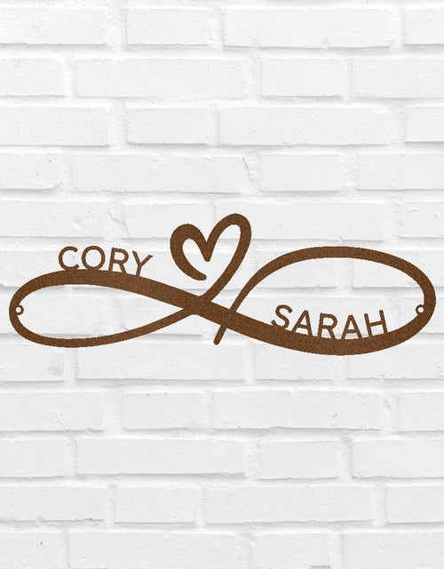 Load image into Gallery viewer, Wedding Gift Couples Personalized Gifts - Custom Metal Sign