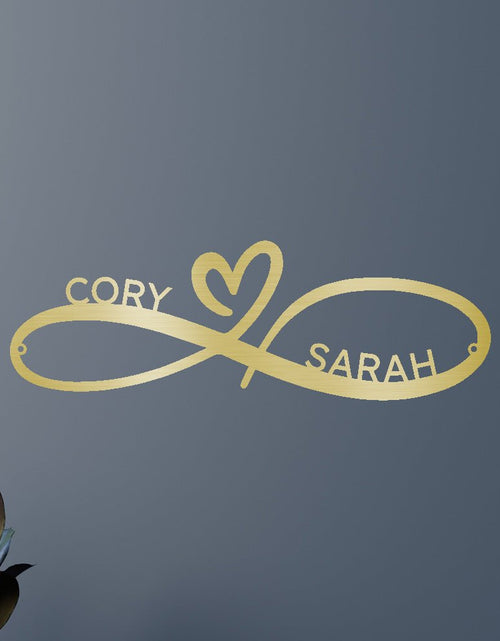 Load image into Gallery viewer, Wedding Gift Couples Personalized Gifts - Custom Metal Sign