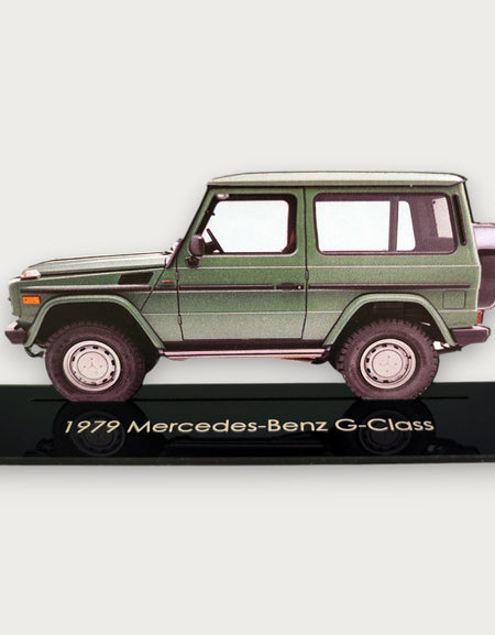 1979 Mercedes-Benz G-Class (2) Metal Araba Duvar Sanatı, Renkli 2D Pres Döküm Araba Dekoru, Siluet Metal Duvar Sanatı, Araba Severler İçin Hediye, Ayrıntılı Renkli Metal Araba
