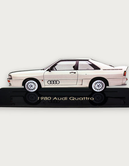 1980 Audi Quattro (2) Metal Araba Duvar Sanatı, Renkli 2D Pres Döküm Araba Dekoru, Siluet Metal Duvar Sanatı, Araba Severler İçin Hediye, Ayrıntılı Renkli Metal Araba