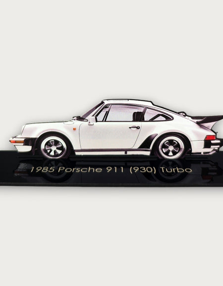 1985 Porsche 911 (930) Turbo (2) Metal Araba Duvar Sanatı, Renkli 2D Pres Döküm Araba Dekoru, Siluet Metal Duvar Sanatı, Araba Severler İçin Hediye, Ayrıntılı Renkli Metal Araba