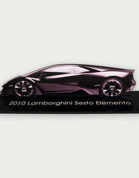 2010 Lamborghini Sesto Elemento (1) Metal Araba Duvar Sanatı, Renkli 2D Pres Döküm Araba Dekoru, Siluet Metal Duvar Sanatı, Araba Severler İçin Hediye, Ayrıntılı Renkli Metal Araba
