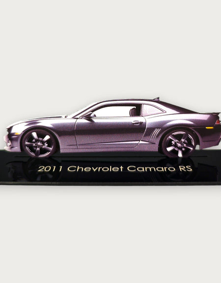 2011 Chevrolet Camaro RS (1) Metal Araba Duvar Sanatı, Renkli 2D Pres Döküm Araba Dekoru, Siluet Metal Duvar Sanatı, Araba Severler İçin Hediye, Ayrıntılı Renkli Metal Araba