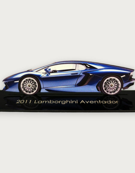 2011 Lamborghini Aventador (1) Metal Araba Duvar Sanatı, Renkli 2D Pres Döküm Araba Dekoru, Siluet Metal Duvar Sanatı, Araba Severler İçin Hediye, Ayrıntılı Renkli Metal Araba