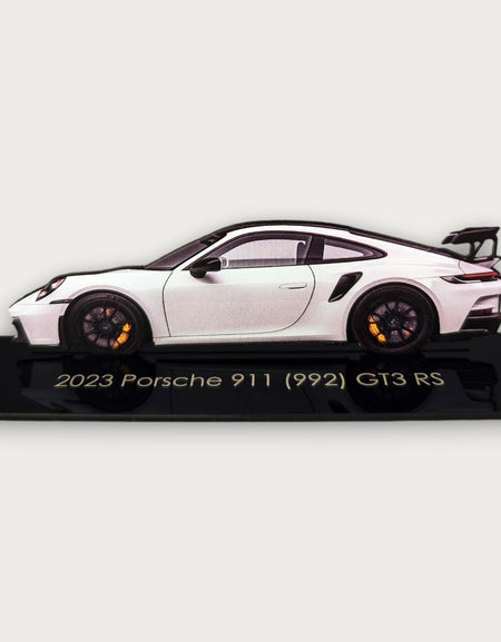 2023 Porsche 911 (992) GT3 RS (2) Metal Araba Duvar Sanatı, Renkli 2D Pres Döküm Araba Dekoru, Siluet Metal Duvar Sanatı, Araba Severler İçin Hediye, Ayrıntılı Renkli Metal Araba