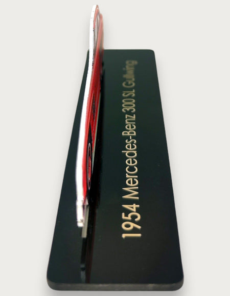 1954 Mercedes-Benz 300 SL Gullwing (2) Metal Car Wall Art, Color 2D Diecast Car Decor, Silhouette Metal Wall Art, Gift For Car Lovers, Detailed Color Metal Car