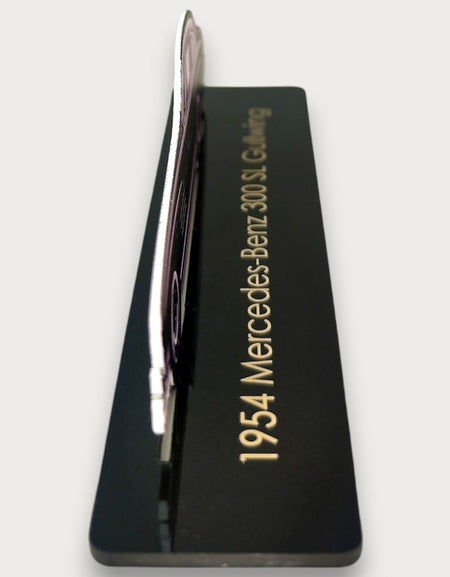 1954 Mercedes-Benz 300 SL Gullwing (1) Metal Car Wall Art, Color 2D Diecast Car Decor, Silhouette Metal Wall Art, Gift For Car Lovers, Detailed Color Metal Car