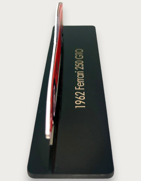 1962 Ferrari 250 GTO (1) Metal Car Wall Art, Color 2D Diecast Car Decor, Silhouette Metal Wall Art, Gift For Car Lovers, Detailed Color Metal Car