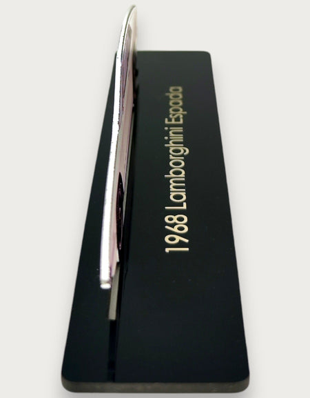 1968 Lamborghini Espada (2) Metal Araba Duvar Sanatı, Renkli 2D Pres Döküm Araba Dekoru, Siluet Metal Duvar Sanatı, Araba Severler İçin Hediye, Ayrıntılı Renkli Metal Araba