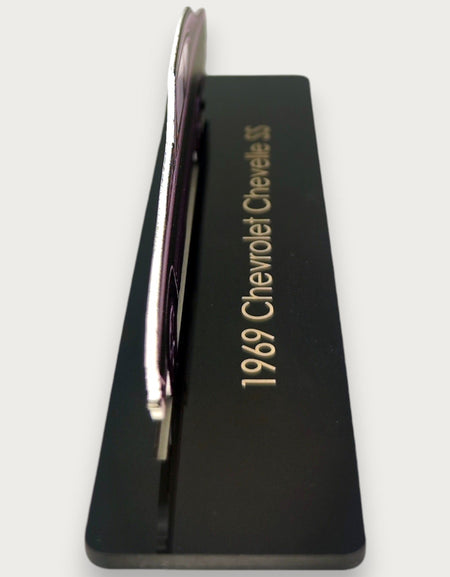 1969 Chevrolet Chevelle SS (1) Metal Araba Duvar Sanatı, Renkli 2D Pres Döküm Araba Dekoru, Siluet Metal Duvar Sanatı, Araba Severler İçin Hediye, Ayrıntılı Renkli Metal Araba