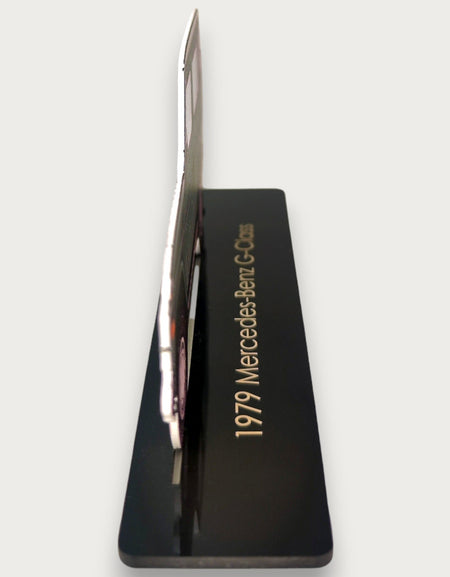 1979 Mercedes-Benz G-Class (2) Metal Araba Duvar Sanatı, Renkli 2D Pres Döküm Araba Dekoru, Siluet Metal Duvar Sanatı, Araba Severler İçin Hediye, Ayrıntılı Renkli Metal Araba