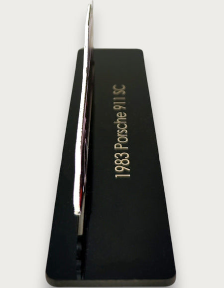 1983 Porsche 911 SC (1) Metal Araba Duvar Sanatı, Renkli 2D Pres Döküm Araba Dekoru, Siluet Metal Duvar Sanatı, Araba Severler İçin Hediye, Ayrıntılı Renkli Metal Araba