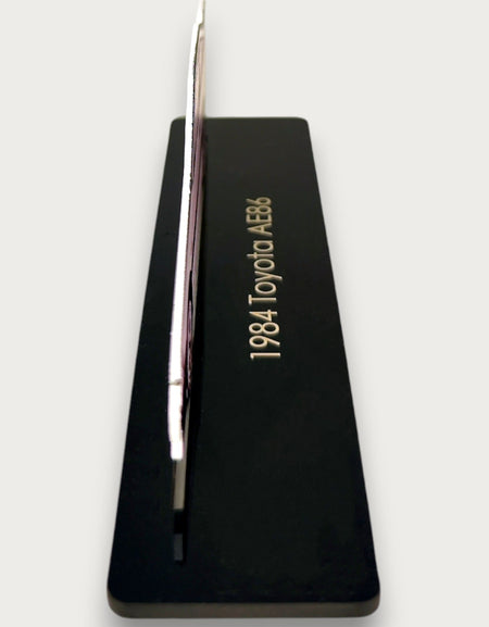 1984 Toyota AE86 (2) Metal Araba Duvar Sanatı, Renkli 2D Pres Döküm Araba Dekoru, Siluet Metal Duvar Sanatı, Araba Severler İçin Hediye, Ayrıntılı Renkli Metal Araba