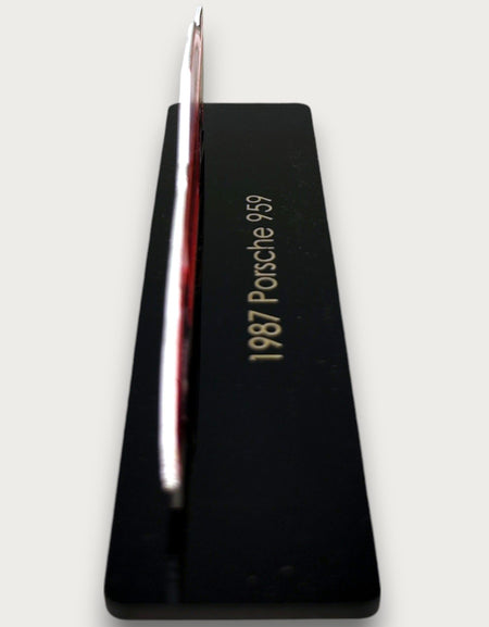 1987 Porsche 959 (2) Metal Araba Duvar Sanatı, Renkli 2D Pres Döküm Araba Dekoru, Siluet Metal Duvar Sanatı, Araba Severler İçin Hediye, Ayrıntılı Renkli Metal Araba