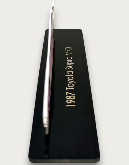 1987 Toyota Supra MK3 (2) Metal Araba Duvar Sanatı, Renkli 2D Pres Döküm Araba Dekoru, Siluet Metal Duvar Sanatı, Araba Severler İçin Hediye, Ayrıntılı Renkli Metal Araba