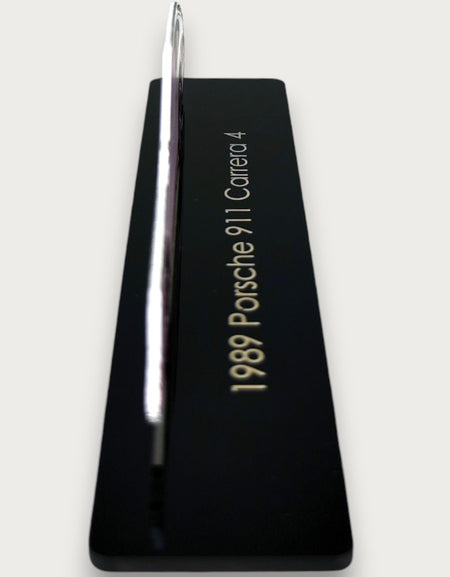 1989 Porsche 911 Carrera 4 (2) Metal Car Wall Art, Color 2D Diecast Car Decor, Silhouette Metal Wall Art, Gift For Car Lovers, Detailed Color Metal Car