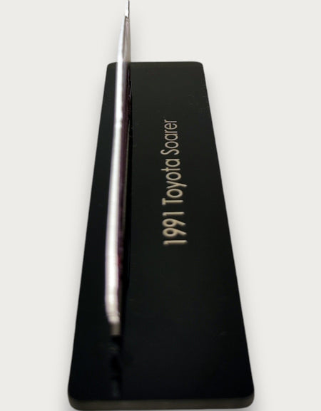 1991 Toyota Soarer (1) Metal Araba Duvar Sanatı, Renkli 2D Pres Döküm Araba Dekoru, Siluet Metal Duvar Sanatı, Araba Severler İçin Hediye, Ayrıntılı Renkli Metal Araba