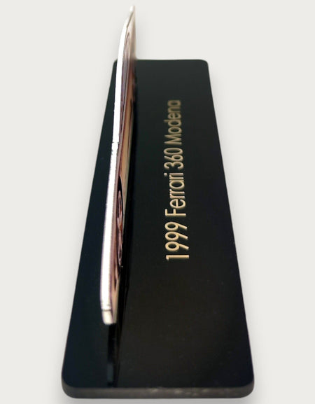 1999 Ferrari 360 Modena (2) Metal Araba Duvar Sanatı, Renkli 2D Pres Döküm Araba Dekoru, Siluet Metal Duvar Sanatı, Araba Severler İçin Hediye, Ayrıntılı Renkli Metal Araba