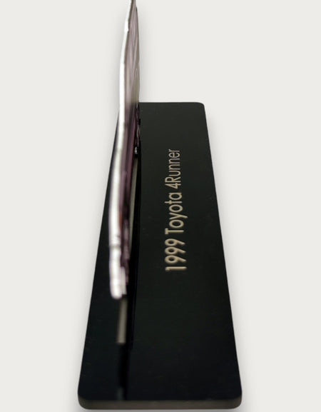 1999 Toyota 4Runner (2) Metal Car Wall Art, Color 2D Diecast Car Decor, Silhouette Metal Wall Art, Gift For Car Lovers, Detailed Color Metal Car