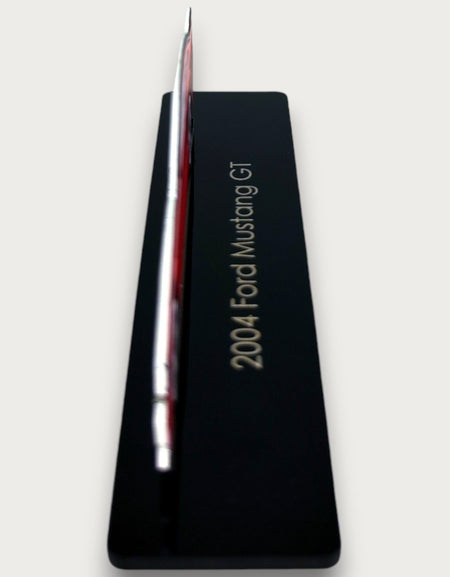 2004 Ford Mustang GT (2) Metal Car Wall Art, Color 2D Diecast Car Decor, Silhouette Metal Wall Art, Gift For Car Lovers, Detailed Color Metal Car