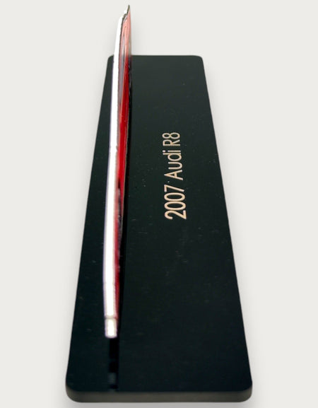 2007 Audi R8 (2) Metal Araba Duvar Sanatı, Renkli 2D Pres Döküm Araba Dekoru, Siluet Metal Duvar Sanatı, Araba Severler İçin Hediye, Ayrıntılı Renkli Metal Araba