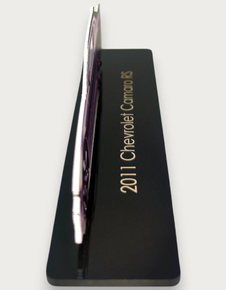 2011 Chevrolet Camaro RS (1) Metal Araba Duvar Sanatı, Renkli 2D Pres Döküm Araba Dekoru, Siluet Metal Duvar Sanatı, Araba Severler İçin Hediye, Ayrıntılı Renkli Metal Araba