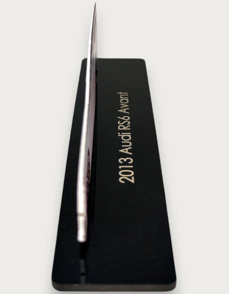 2013 Audi RS6 Avant (2) Metal Car Wall Art, Color 2D Diecast Car Decor, Silhouette Metal Wall Art, Gift For Car Lovers, Detailed Color Metal Car