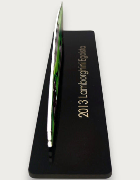 2013 Lamborghini Egoista (2) Metal Araba Duvar Sanatı, Renkli 2D Pres Döküm Araba Dekoru, Siluet Metal Duvar Sanatı, Araba Severler İçin Hediye, Ayrıntılı Renkli Metal Araba