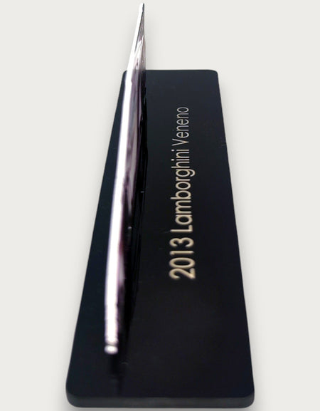 2013 Lamborghini Veneno (2) Metal Araba Duvar Sanatı, Renkli 2D Pres Döküm Araba Dekoru, Siluet Metal Duvar Sanatı, Araba Severler İçin Hediye, Ayrıntılı Renkli Metal Araba