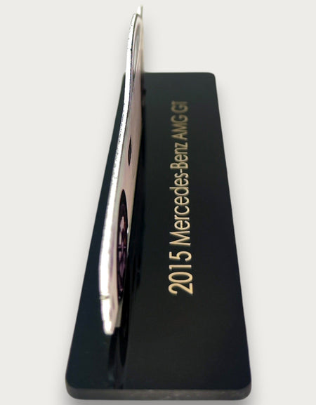 2015 Mercedes-Benz AMG GT (2) Metal Araba Duvar Sanatı, Renkli 2D Pres Döküm Araba Dekoru, Siluet Metal Duvar Sanatı, Araba Severler İçin Hediye, Ayrıntılı Renkli Metal Araba