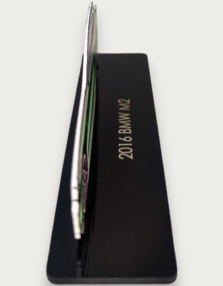 2016 BMW M2 (2) Metal Araba Duvar Sanatı, Renkli 2D Pres Döküm Araba Dekoru, Siluet Metal Duvar Sanatı, Araba Severler İçin Hediye, Ayrıntılı Renkli Metal Araba