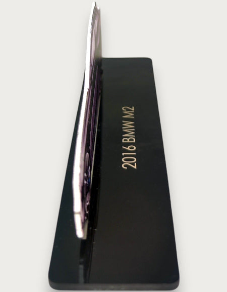 2016 BMW M2 (1) Metal Araba Duvar Sanatı, Renkli 2D Pres Döküm Araba Dekoru, Siluet Metal Duvar Sanatı, Araba Severler İçin Hediye, Ayrıntılı Renkli Metal Araba