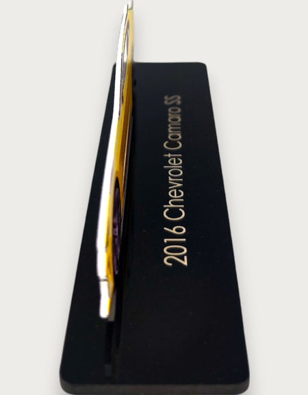 2016 Chevrolet Camaro SS (2) Metal Car Wall Art, Color 2D Diecast Car Decor, Silhouette Metal Wall Art, Gift For Car Lovers, Detailed Color Metal Car