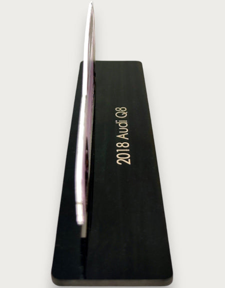 2018 Audi Q8 (2) Metal Car Wall Art, Color 2D Diecast Car Decor, Silhouette Metal Wall Art, Gift For Car Lovers, Detailed Color Metal Car