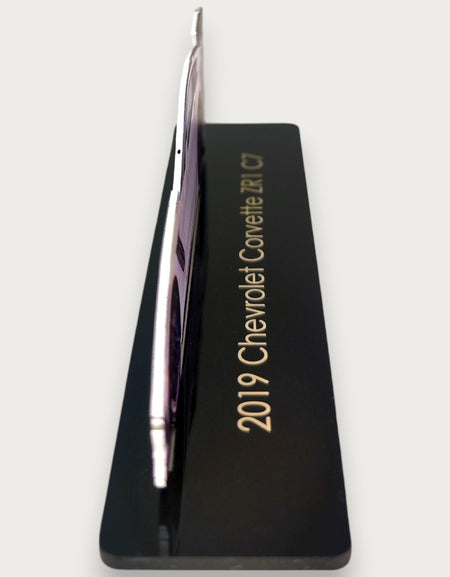 2019 Chevrolet Corvette ZR1 C7 (2) Metal Araba Duvar Sanatı, Renkli 2D Pres Döküm Araba Dekoru, Siluet Metal Duvar Sanatı, Araba Severler İçin Hediye, Ayrıntılı Renkli Metal Araba