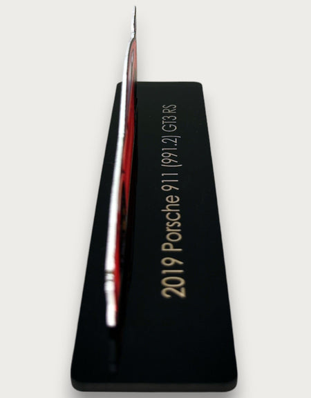 2019 Porsche 911 (991.2) GT3 RS (1) Metal Araba Duvar Sanatı, Renkli 2D Pres Döküm Araba Dekoru, Siluet Metal Duvar Sanatı, Araba Severler İçin Hediye, Ayrıntılı Renkli Metal Araba