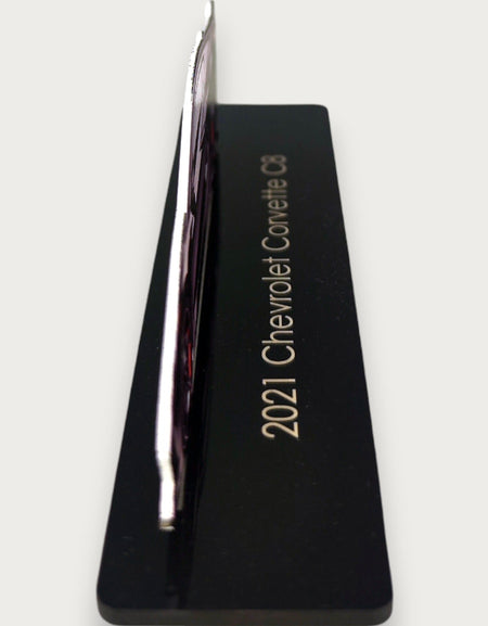 2021 Chevrolet Corvette C8 (1) Metal Car Wall Art, Color 2D Diecast Car Decor, Silhouette Metal Wall Art, Gift For Car Lovers, Detailed Color Metal Car