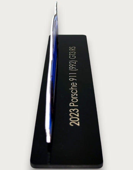 2023 Porsche 911 (992) GT3 RS (1) Metal Car Wall Art, Color 2D Diecast Car Decor, Silhouette Metal Wall Art, Gift For Car Lovers, Detailed Color Metal Car