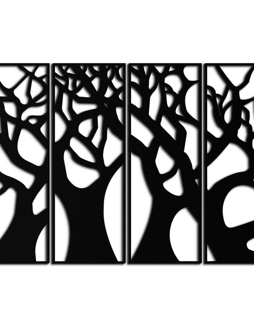 Load image into Gallery viewer, Tree Panel Metal Wall Art - Steel Wall Decor for Home and Office - KAF009
