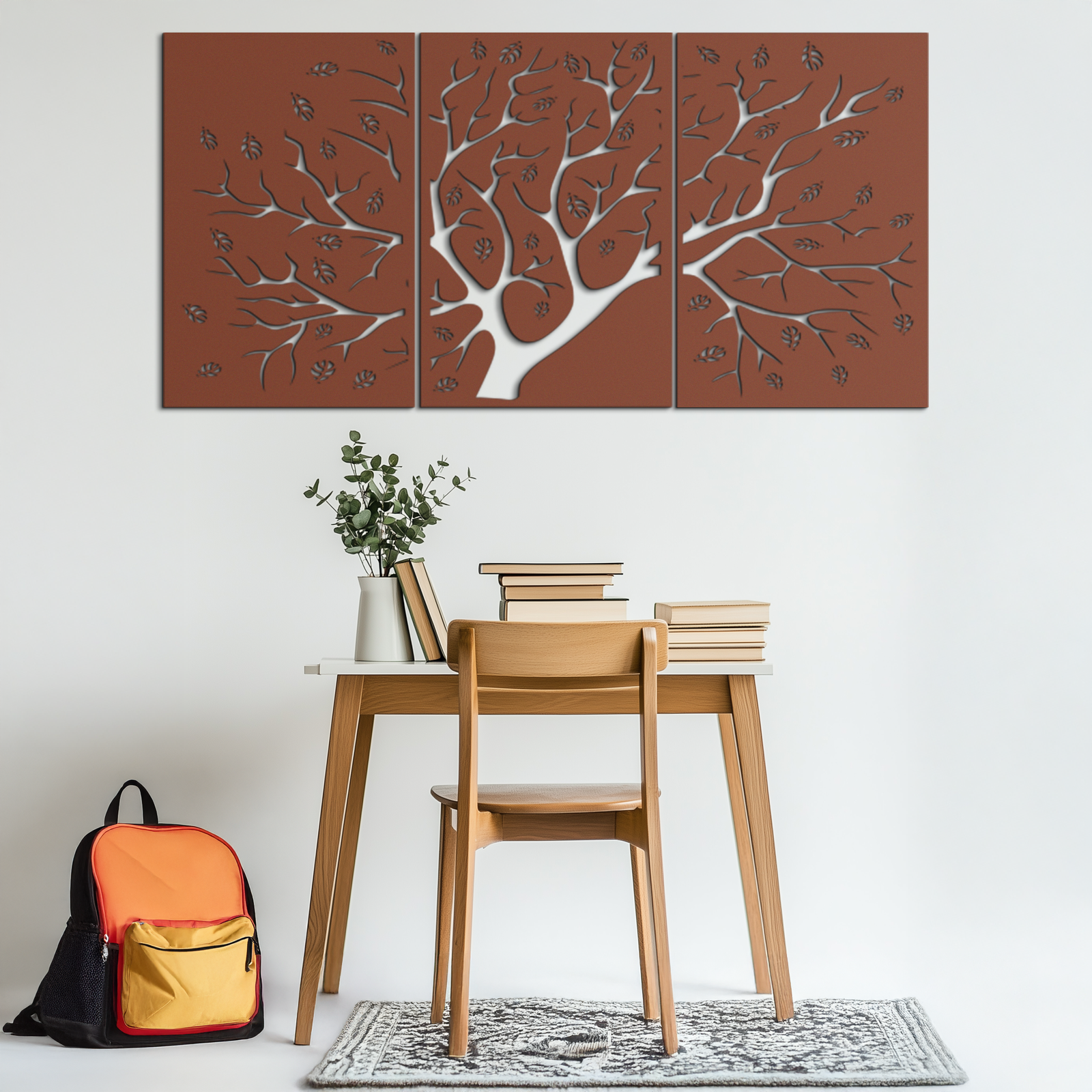 Rustic Horse Farm Metal Wall Art - Steel Wall Decor for Home and Barn - KAF036